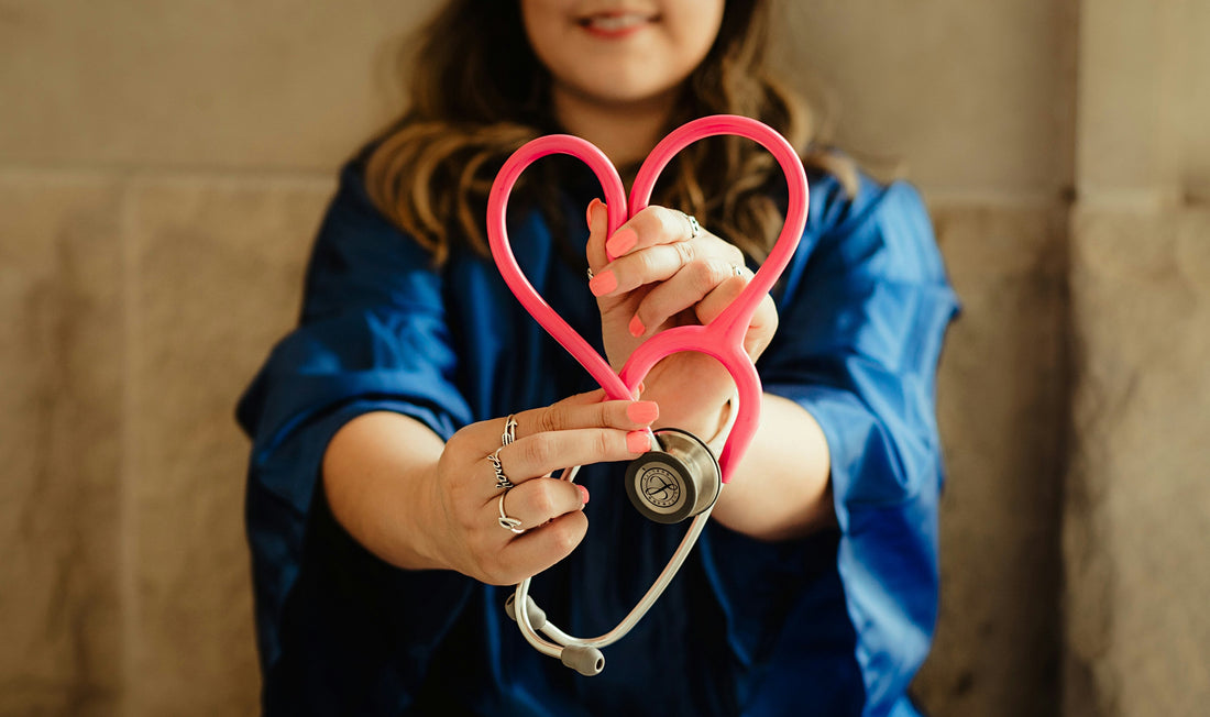 healthcare professional recommending omega-3 supplement ⁠